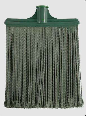 Метла полипропилен.270х260мм, плоская распушенная, без черенка Сибртех