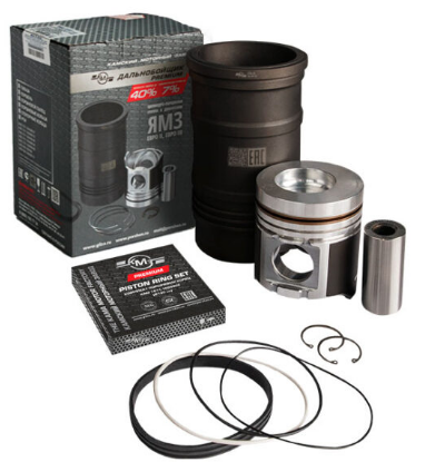 Поршнекомплект ЯМЗ 7511-1004006-60  "Дальнобойщик" "КМЗ"