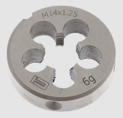 Плашка М14*1,25 мм  Сибртех 77035