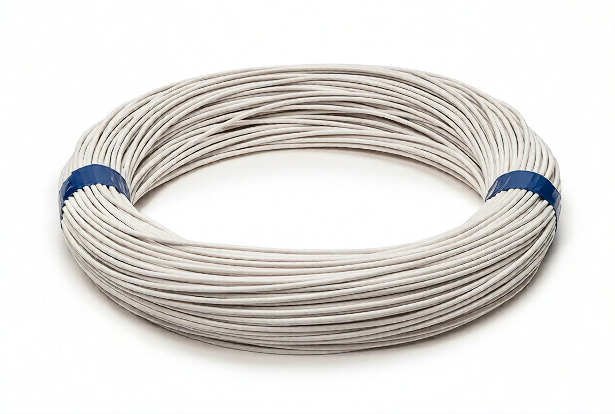 Провод автомобильный ПВАМ 1,5кв.мм белый 100м, АХ-3541003 "Cargen"