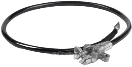 Провод АКБ "минус" 33023-3724150-90 Соболь ц/м дизель клемма литая, L=740 "Cargen"