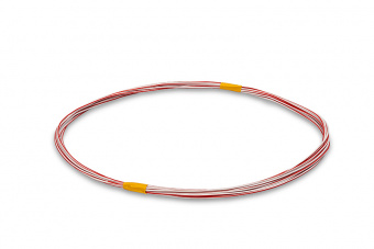 Провод автомобильный ПВАМ 1,0кв.мм бело-красный 100м, АХ-35210010 "Cargen"