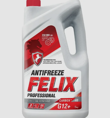 Антифриз 5кг красный "Felix"