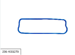 Прокладка крышки клапанов ЯМЗ 236-1003270 СИЛИКОН "ПТП"