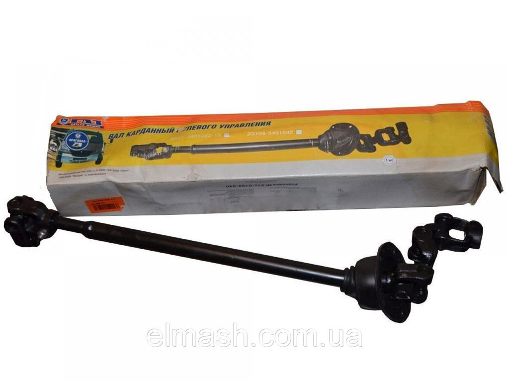 Вал карданный рул.упр.ГАЗель без ГУРа  3302-3401042 "ГАЗ"