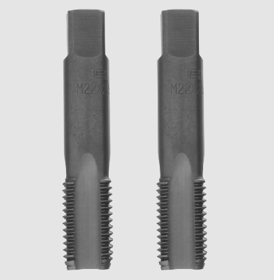 Метчик руч. М22 х 2,5, к-т 2 шт. Сибртех  76660