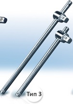 Вороток для торцевых головок 300мм (бол) "НИЗ"  21501025