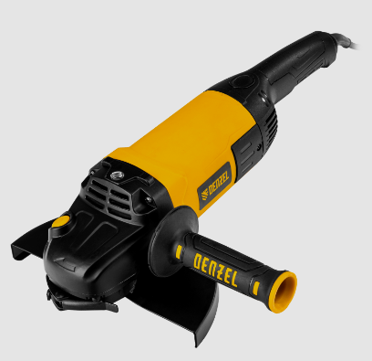 Машина шлифовальная угловая AG230-2400, 2400Вт,230мм. 6000об/мин. Denzel 26915