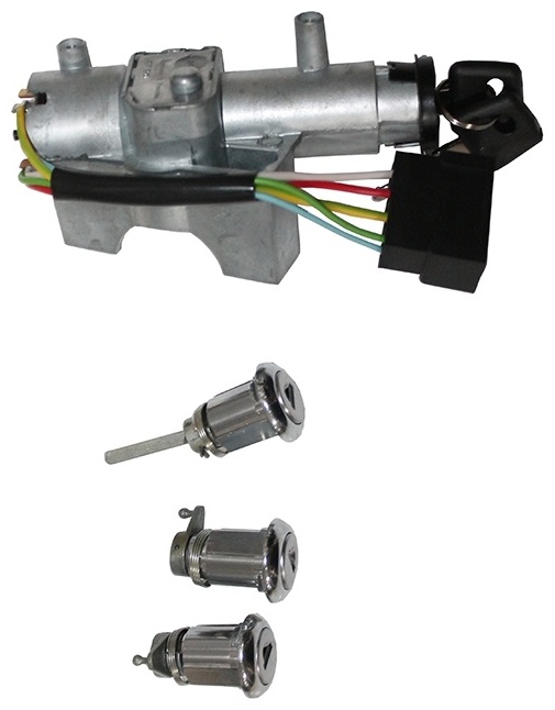 Замок зажигания ГАЗель Бизнес ЦМФ +3 замка двери 2705.6105006-10 "PRAVT" 