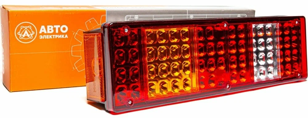 Фонарь зад.светодиод.7462.3716-04 МАЗ 24в байонетный разъем по центру. прав. "АвтоЭлектрика"