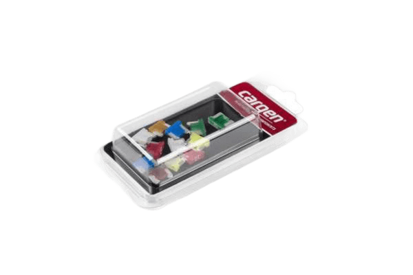 Предохранители плоские малые, низкий профиль 12шт. 5-30а АХ-865 MINI LOW PROFILE "Cargen"