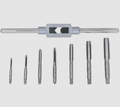 Набор метчиков М3-М12, 8 предметов Сибртех 77308