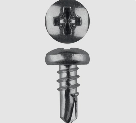 Саморезы ЗУБР со сверлом для мет., оцинков. 3,5*9мм