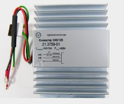 Конвертер 24/12В 10А 21.3759-01 "Энергомаш"