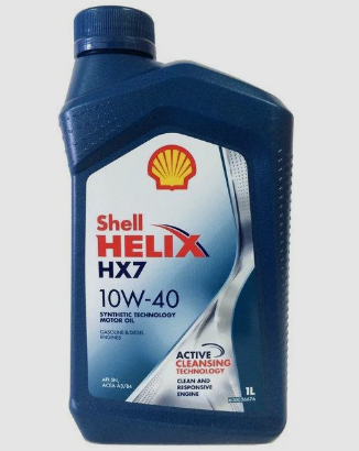 Масло 10W-40 Helix HX7 (SN/CF/A3/B4) 1л. "Shell"