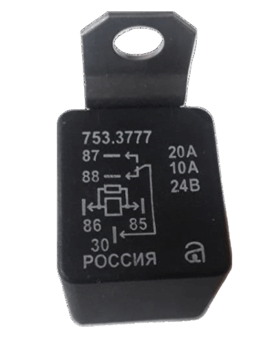 Реле 903.3747(983.3777) переключающее 24в. 5 конт. "ЭМИ"