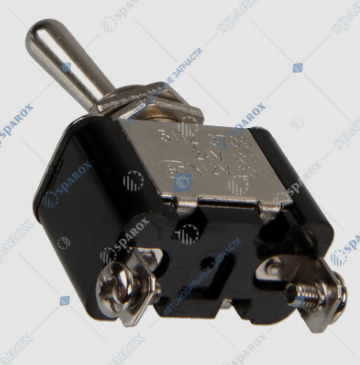 Переключатель тумблерный 2 полож. 5112..3709  "АвтоЭлектрика"