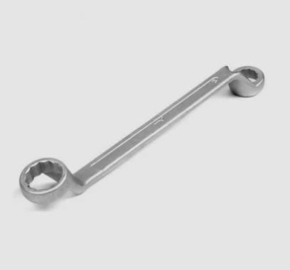 Ключ гаечный кольцевой прямой 22*24мм "КЗСМИ" 