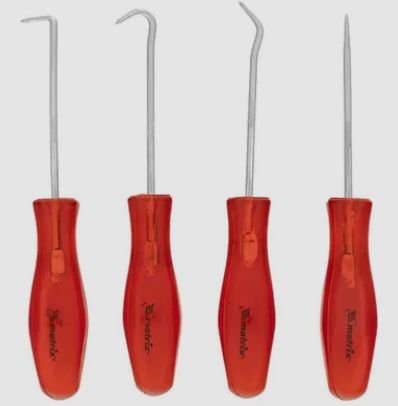 Набор крюков для слесарных работ, 4шт. Matrix 11761