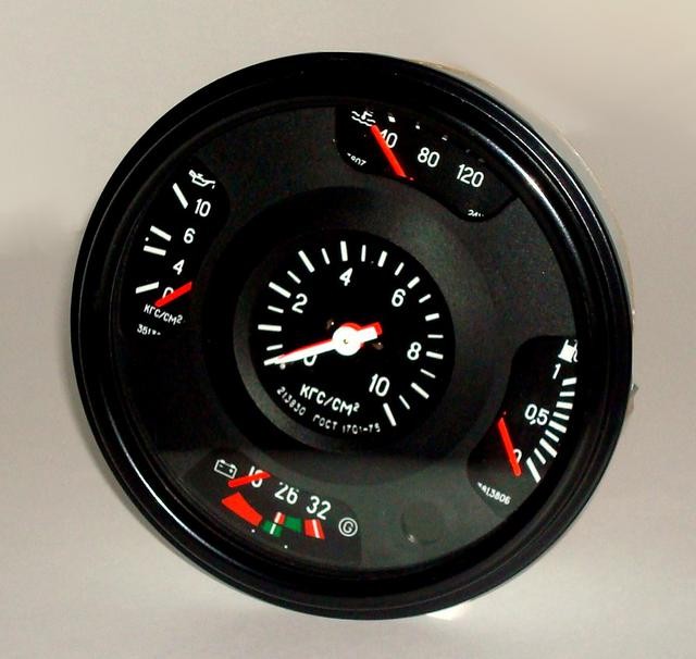 Комбинация приборов ПАЗ, 50.3801010 24В  "АП"