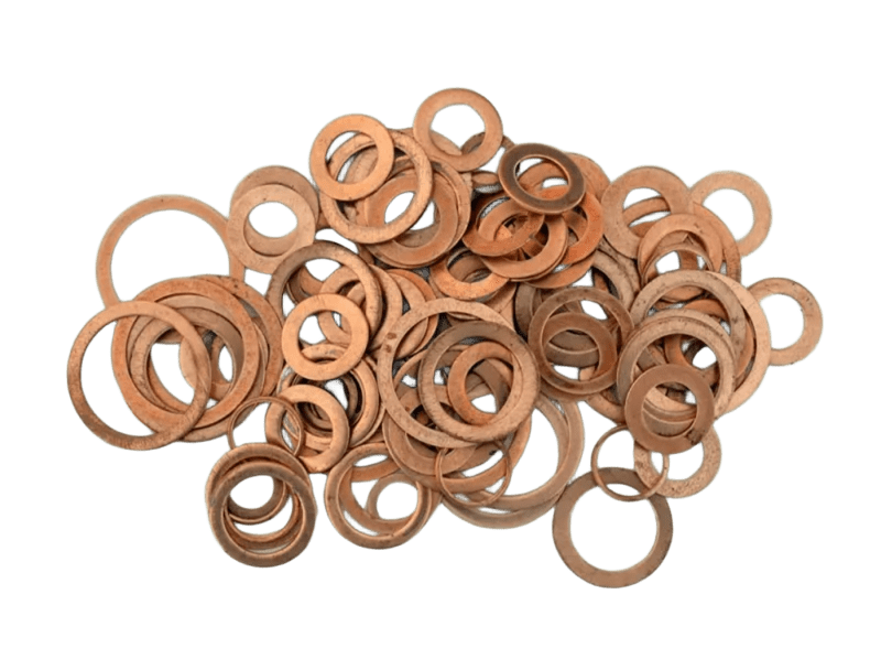 К-т медных шайб КамАЗ  97шт."ГБЦ"