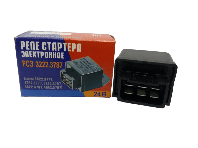 Реле стартера КамАЗ ЕВРО-3 3222.3787 электорн."РелКом"