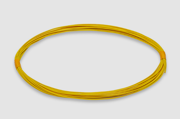 Провод автомобильный ПВАМ 1,0кв.мм желтый 5м, АХ-3526 "Cargen"