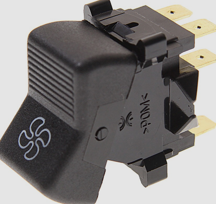 Клавиша включения вентилятора КамАЗ П147-06.12 "АА"