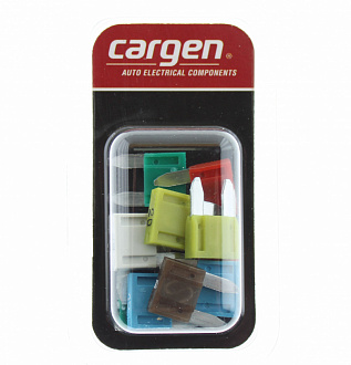 Предохранители плоские малые 12шт. 5-30а АХ-861 MINIVAL  "Cargen"