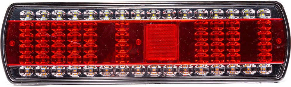 Фонарь зад.КамАЗ ЕВРО светодиод.с жгутом лев.24в "Руденск" 112.08.69-03