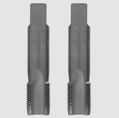 Метчик руч. М20 х 1,5, к-т 2 шт. "СИБРТЕХ"  76654