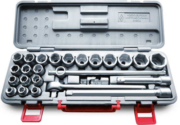 Набор №4 в пл/ф с 6-гр.головками 1/2 (08-32) 25 предм. "НИЗ"  57023025