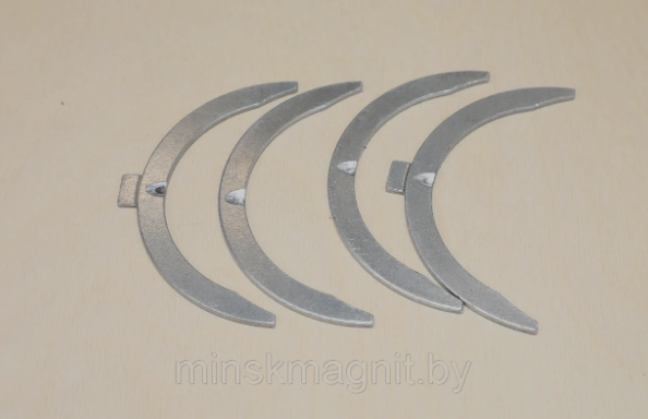 Полукольца к/вала ЗиЛ 130-1005183-03 к-т 4шт  "Мценск"