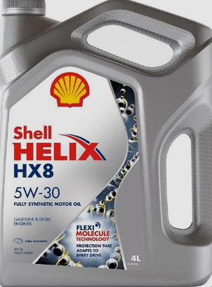 Масло 5W-30 Helix НХ8 synthetic (SN/CF/A3/B4) 4л. "Shell"