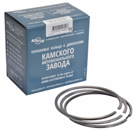 Кольца порш.КамАЗ 740.13-1000106 п.к.(в упак. 8 п.к.) "КМЗ"