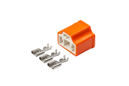 Разъём АХ-6643S лампы Н4 3-х контактный "Cargen"