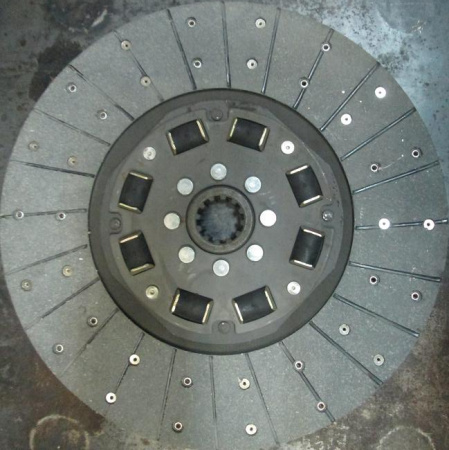 Диск сцепления МТЗ 85-1601130 резин. "Бобруйск"