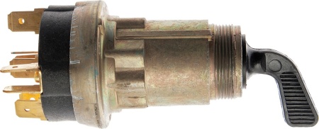 Замок зажигания КамАЗ,КРАЗ,МАЗ, ВК-354 с поворот.рукоят. "АА"