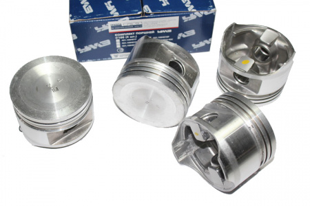 Поршня УАЗ d100,1мм 4216-40-1004017-100 (к-т 4шт.) Евро узкие кольца "УМЗ"