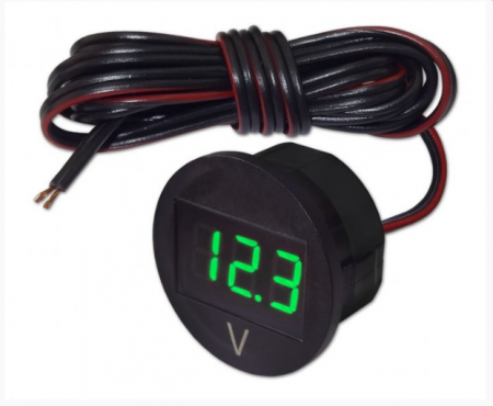 Индикатор напряжения ИН5-З-04 зеленое свечение "Энергомаш"