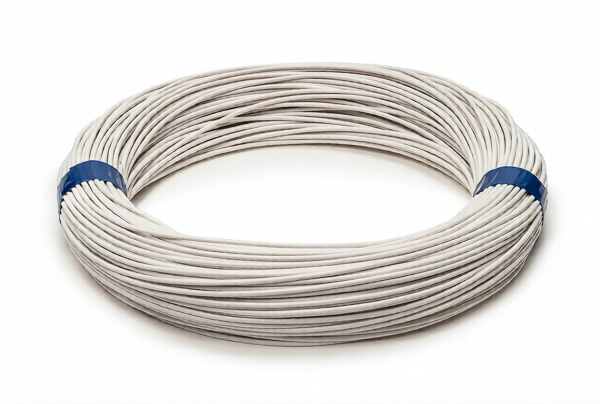 Провод автомобильный ПВАМ 1,5кв.мм белый 100м, АХ-3541003 "Cargen"