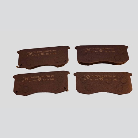 Колодки торм.пер.3163-3501088-05 с датчиком износа (к-т 4шт) "УАЗ"