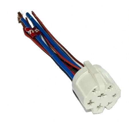 Разъём АХ-366 жгута зад.фонарей ГАЗель 4-х конт.с пров.0,75мм."Cargen"