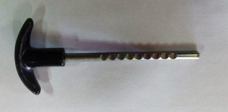 Ручка со стержнем жалюзи радиатора 469-1310217-01 "УАЗ"