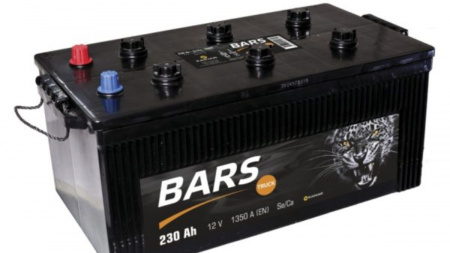 Аккумулятор 6СТ-230АПЗ "Bars Silver"