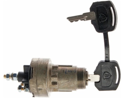 Замок зажигания ЗиЛ 1202.3704-08 А с гайкой (ВК-350) "АА"