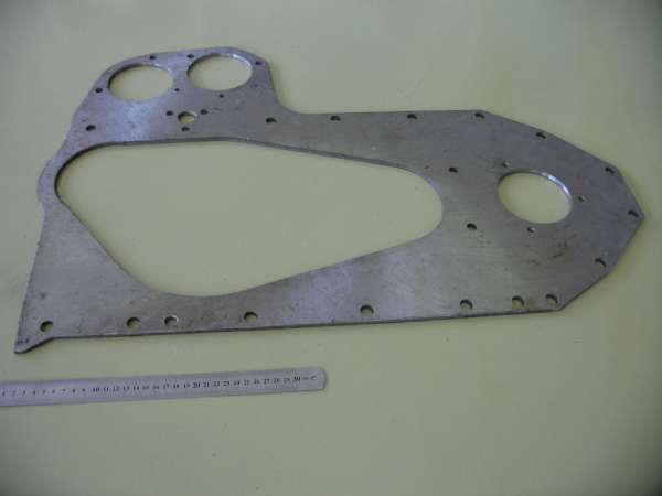 Лист торцевой 240-1002250 "ЯМЗ" 