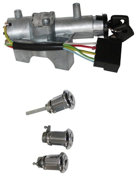 Замок зажигания ГАЗель Бизнес ЦМФ +3 замка двери 2705.6105006-10 "PRAVT" 