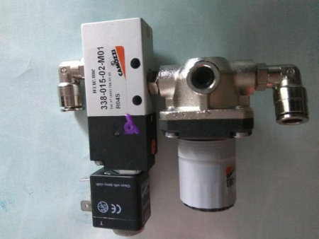 Клапан затормаживания ПАЗ 12V 338-015-02-М01 "Н.Н."