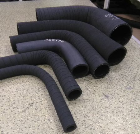 Патрубок угловой д-68,  (200*200)  "Б-во"